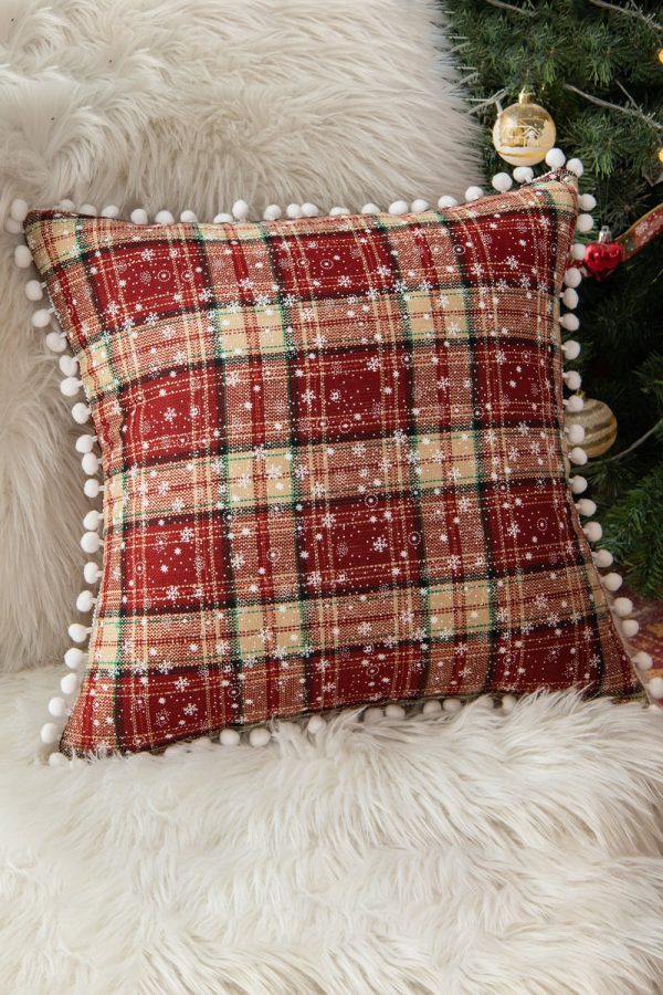 Kerstcadeau Geruit Kussensloop Online-Schn?ppchen – Bild 5