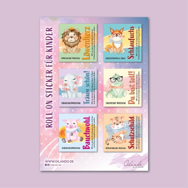 Roll On Sticker für Kinder Zu verkaufen