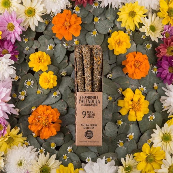 Kräuter-Räucherwerk · Kamille, Calendula & Olibanum Verkauf – Bild 3