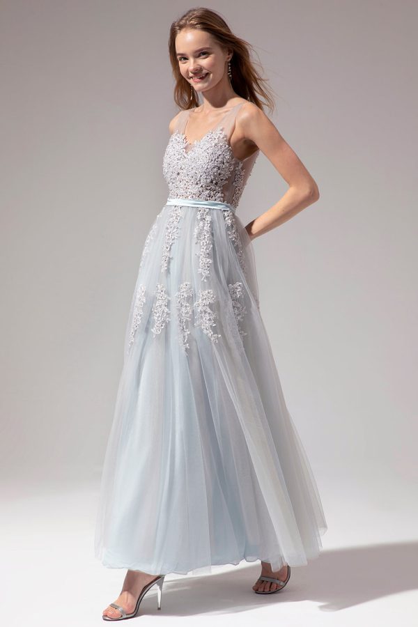 Lange appliqués Gala-Jurk Online-Verkauf – Bild 3
