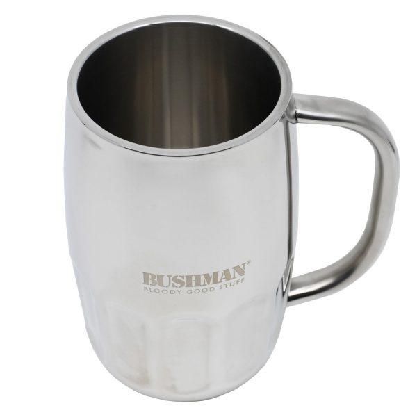 Bushman vrček Bushman 0,75 silver UNI Online
