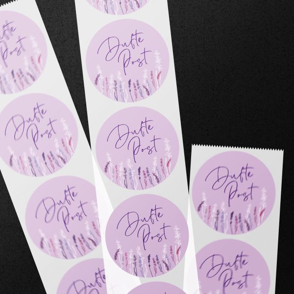 Sticker  Dufte Post  im 24er-Set Mode