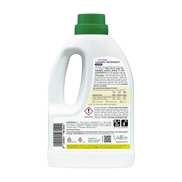 Planet Pure · Pflanzliches Bio-Universalwaschmittel · Lavendel Jetzt online – Bild 2