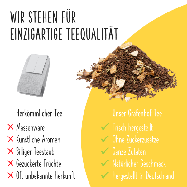 BIO Eistee Mango Maracuja · Cold Brew · 100 g Online-Verkauf – Bild 4