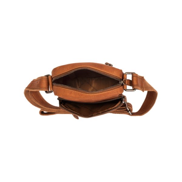 Schultertasche uni sm  Bremen Cow Wax Pull Up von The Chesterfield Brand Angebot – Bild 5