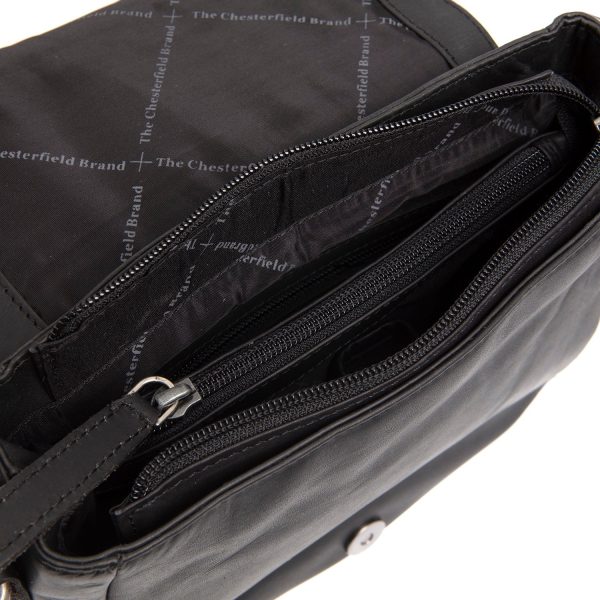 Kleine Überschlagtasche Roman Cow Wax Pull Up von The Chesterfield Brand Verkauf – Bild 4
