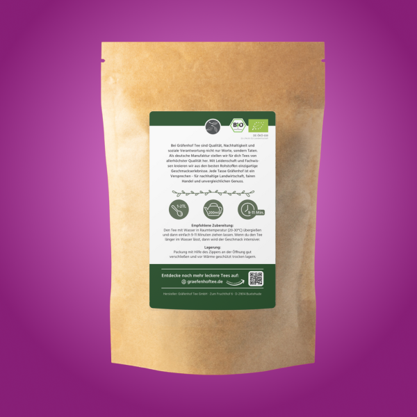 BIO Eistee Mango Maracuja · Cold Brew · 100 g Online-Verkauf – Bild 3