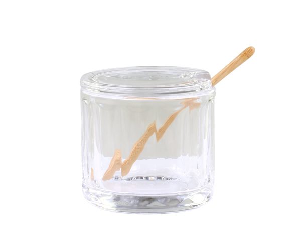 Salzglas mit Löffel Zu verkaufen – Bild 2