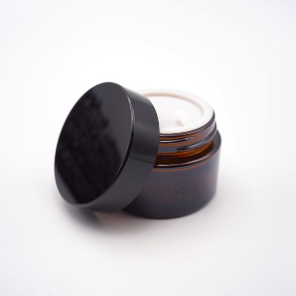 Leere Cremedosen Glas amber (versch. Größen) Im Angebot – Bild 4