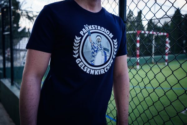 Parkstadion Gelsenkirchen | Navy | Organic Shirt Online-Verkauf
