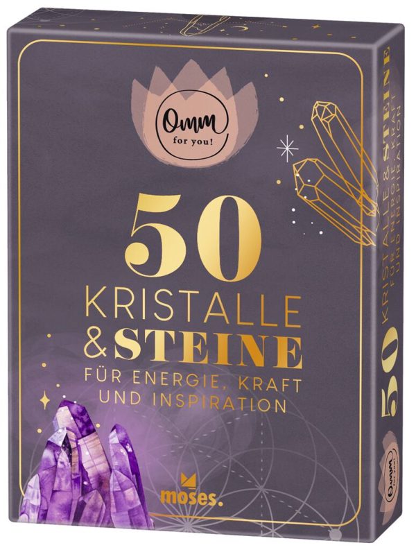 Omm for you · Kartenset  50 Kristalle & Steine  Jetzt online