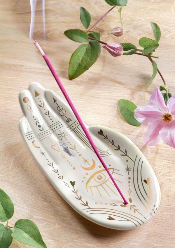Omm for you · Schale mit Räucherstäbchenhalterung Schn?ppchen