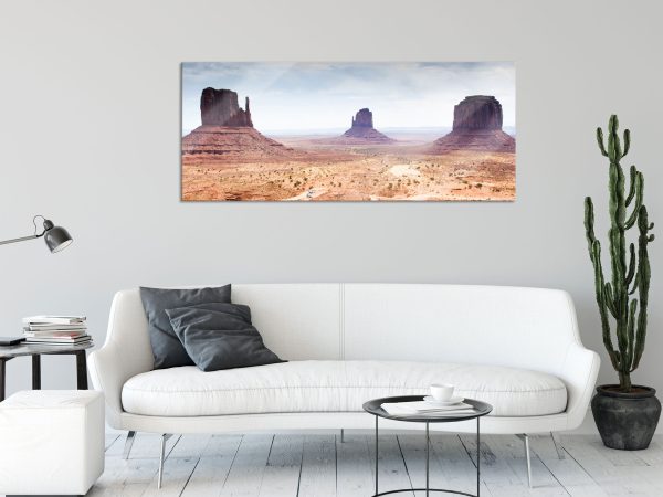 Monument Valley, Glasbild Panorama Verkauf – Bild 2