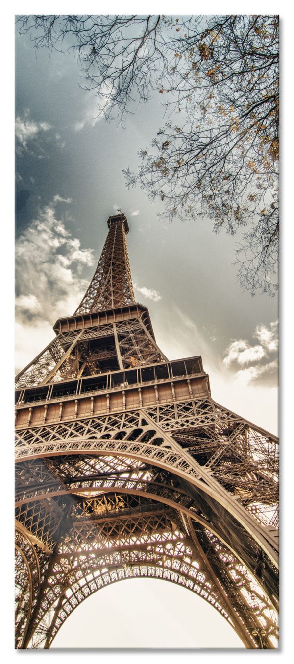 Eindrucksvoller Eifelturm Paris, Glasbild Panorama Online-Schn?ppchen