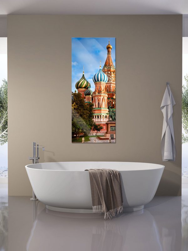 Basilica in St. Petersburg, Glasbild Panorama Mode – Bild 4