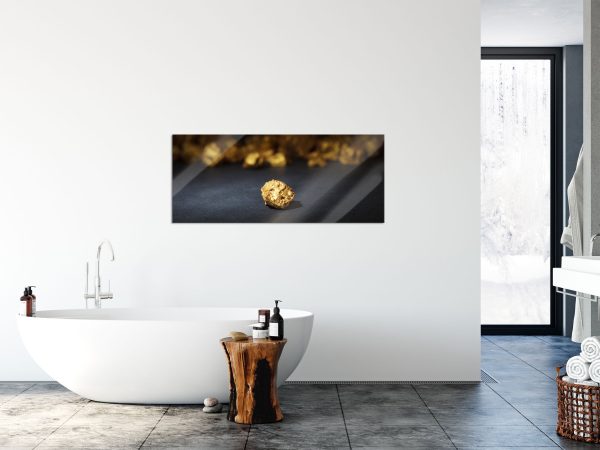 Goldnugget, Glasbild Panorama Online-Verkauf – Bild 4