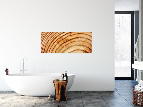 Baumstamm Holzringe, Glasbild Panorama Online-Schn?ppchen – Bild 4