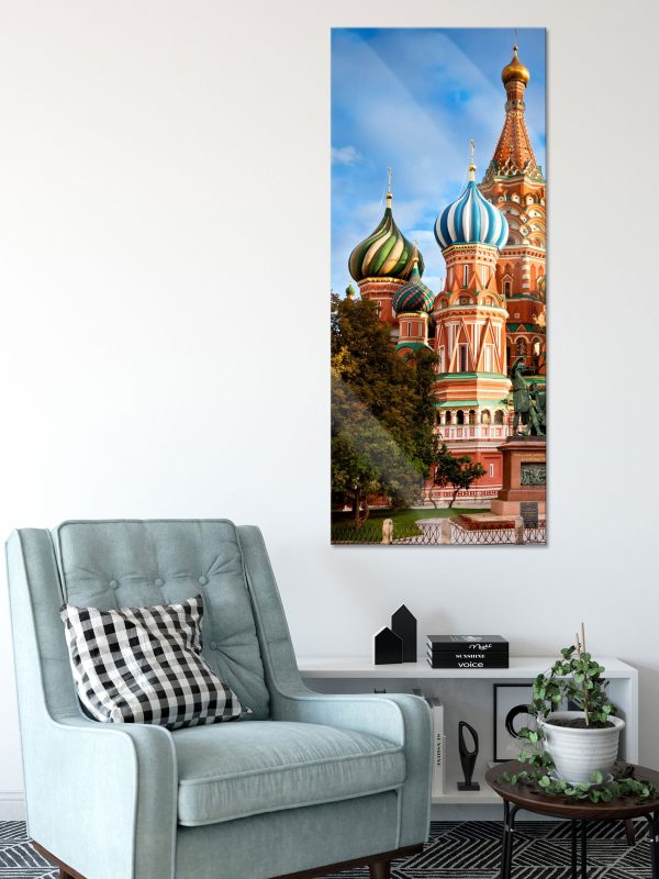 Basilica in St. Petersburg, Glasbild Panorama Mode – Bild 2