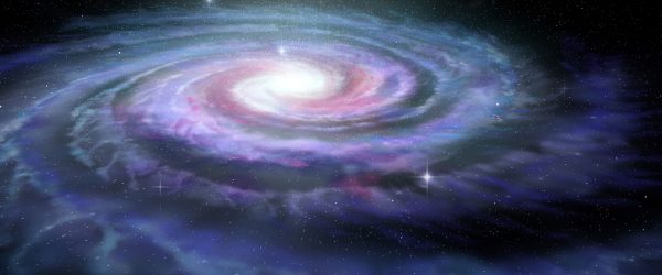 Sternenwirbel Galaxie, Glasbild Panorama Angebot – Bild 5