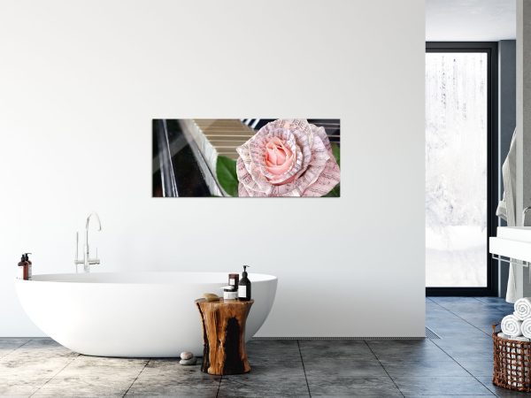 Noten Klavier, Glasbild Panorama Jetzt online – Bild 4