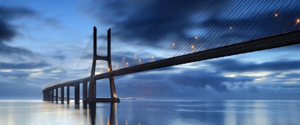 Ponte Vasco da Gama Lissabon, Glasbild Panorama Jetzt online – Bild 5